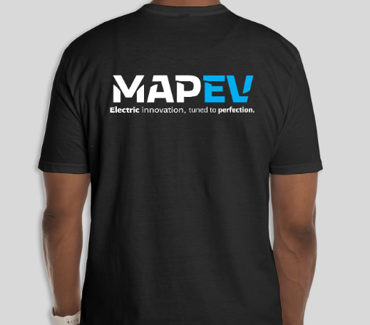 MapEV T-shirt, Black