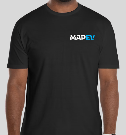 MapEV T-shirt, Black