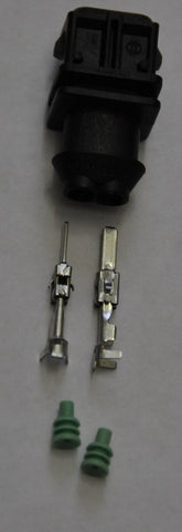 Bosch Style (Amp Junior Power Timer) 2 pin male connector kit