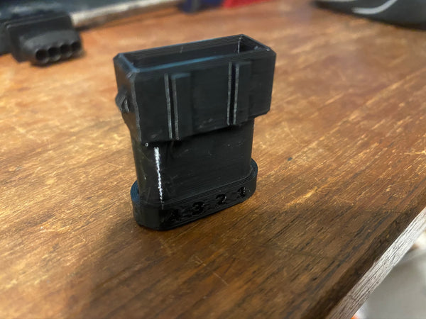 Bosch Style (Amp Junior Power Timer)  4 pin male connector kit - 3D printed replica